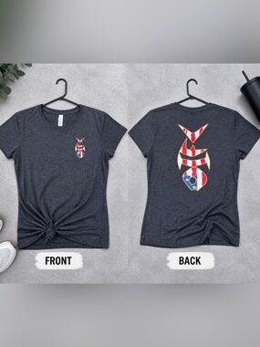 Charcoal Graphic Tee | Short Sleeve Soft Casual T-Shirt Medium